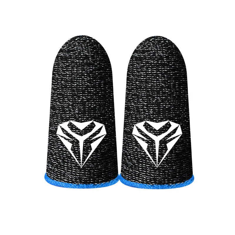 1-5Pairs Mobile Game Fingertip Gloves Sweatproof Anti-slip Gaming Finger Sleeve  for PUBG Breathable Fingertip Cover Thumb Glove