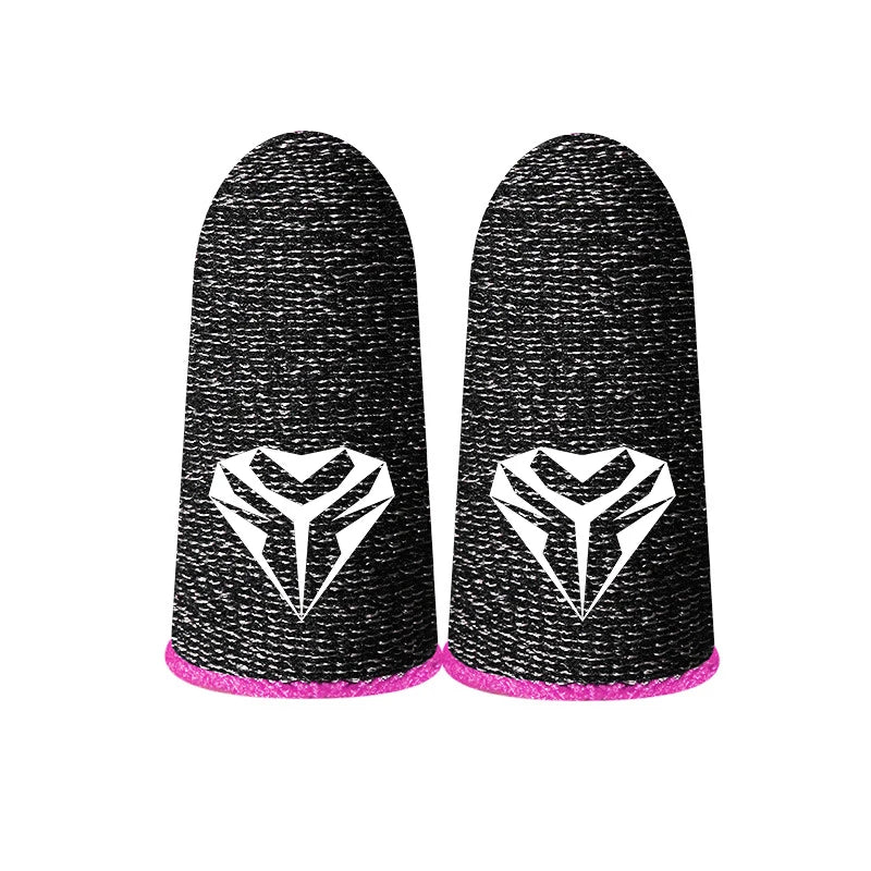 1-5Pairs Mobile Game Fingertip Gloves Sweatproof Anti-slip Gaming Finger Sleeve  for PUBG Breathable Fingertip Cover Thumb Glove