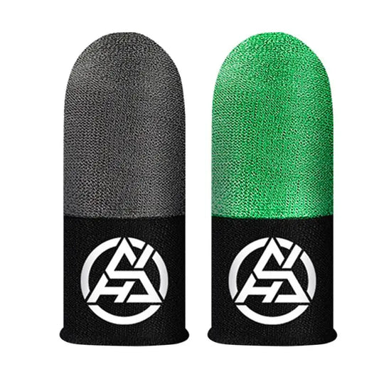 2 Pcs Mobile Game Fingertip Gloves Breathable Sweatproof Touch Screen Gaming Finger Sleeves Mobile Touch Glove For Gamer