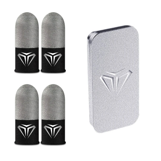 1 Pair Gamer Finger Sleeves Sweatproof Gamer Finger Covers Touch Screen Fingertips Sleeve For Mobile Game
