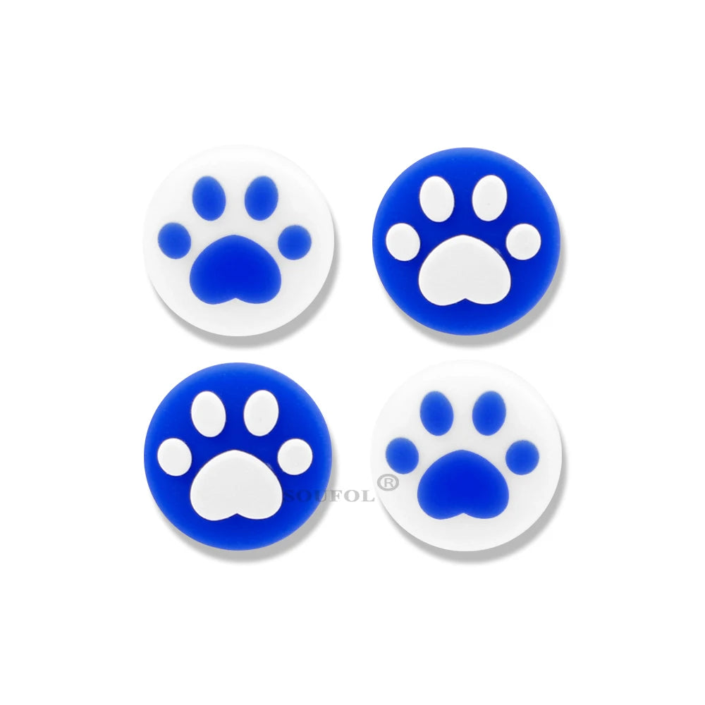 4pcs Silicone Soft Thumb Stick Grip Cap Joystick Cover For Psvita PS Vita PSV 1000 Fat/2000 Slim Protector Case Game Accessories