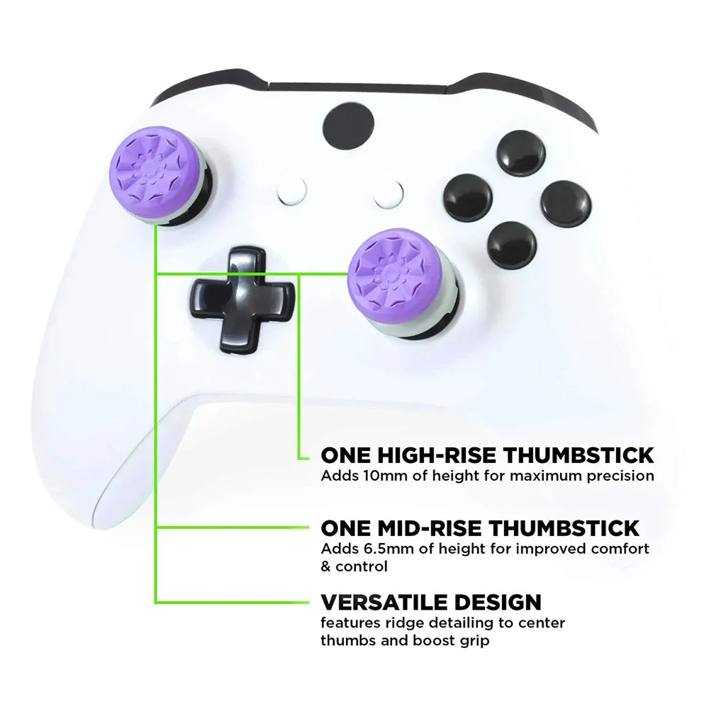 NEW 2pcs  xbox one  Performance Thumb Grip Caps Silicone Analog Stick Caps Cover for Xbox Series X/S Controller Silicone Cap