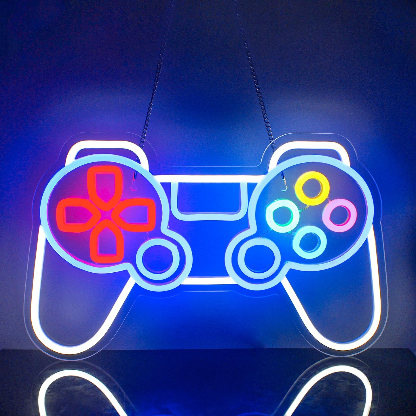 Game Room Neon Sign Led Lights Up Sign Home Gaming Lighting For Men Cave Game Room Party Birthday Bedroom Decoration Light Gifts