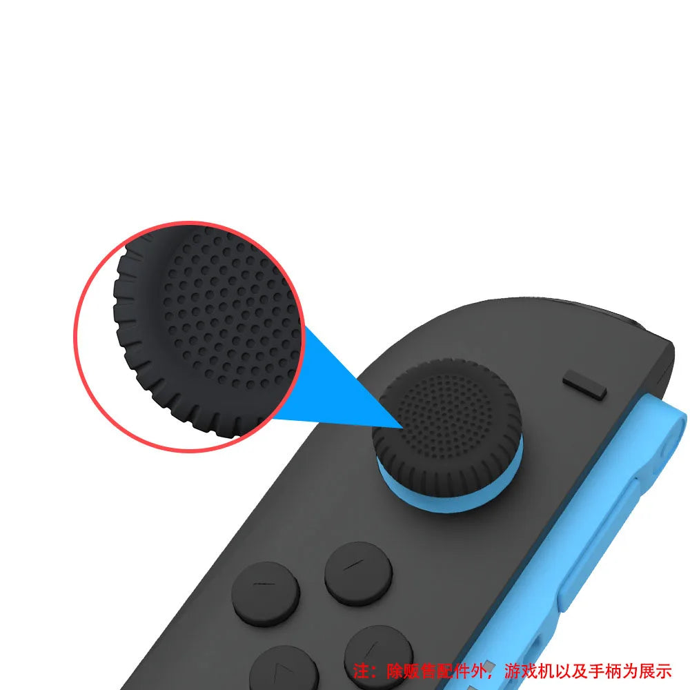 4pcs Soft Silicone Joystick Thumb Grips Protector Rocker Cap for Switch 2 Joy Con Controller Video Game Accessories