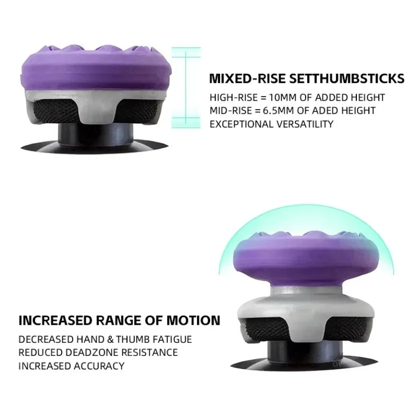 Silicone cap FPS Freek Galaxy for Playstation PS4 High-Rise Analog Stick PS5 Joystick Controller Performance Command Stick Game