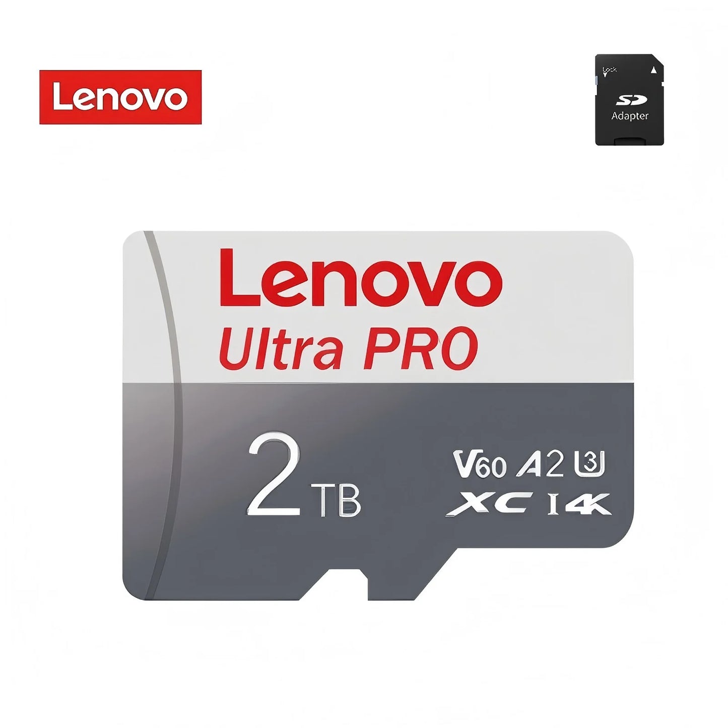 Lenovo High Speed Micro SD 2TB 1TB 512GB 256GB Memory Card UP TO 100MB/s U3 128GB TF Card for USB Card Reader Adapter Micro sd