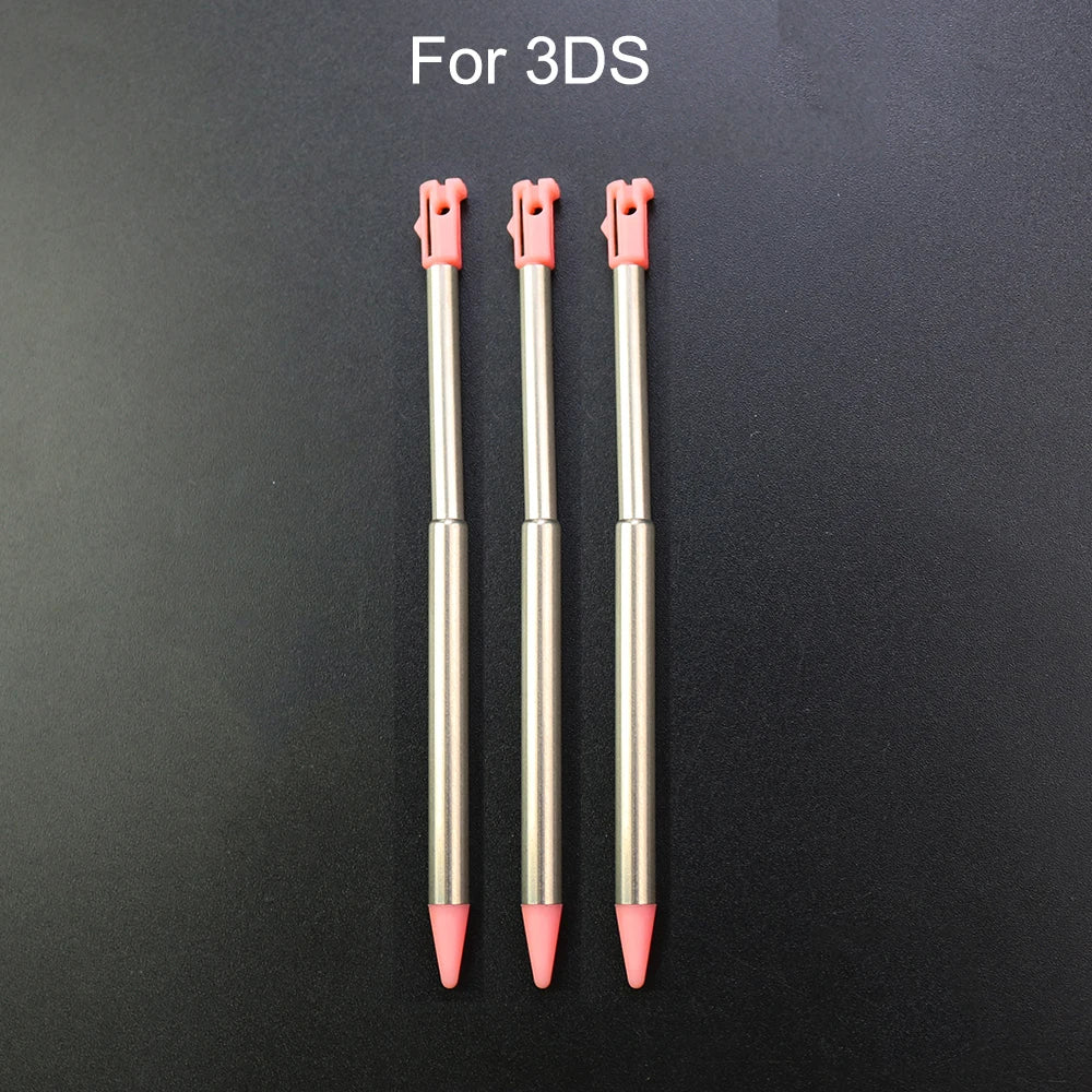 3PCS Plastic Stylus Touch Screen Metal Telescopic Stylus Pen for Nintendo 3DS XLNDSI NDSL NDS New 2DS XL LL 2DS 3DS