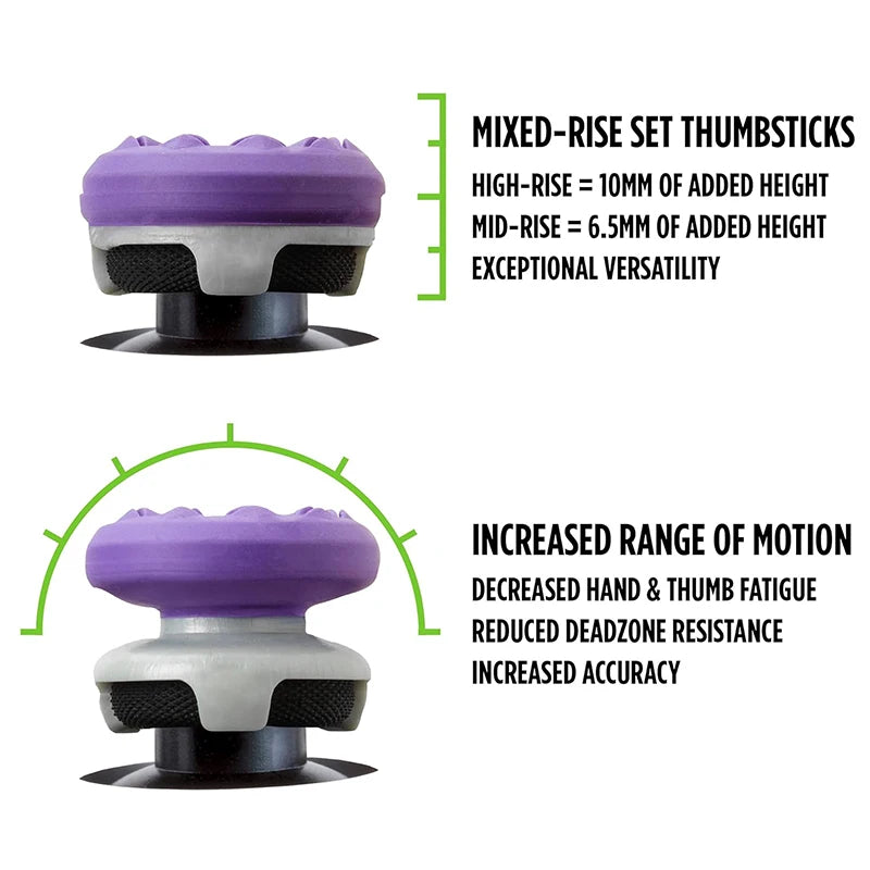Freek Galaxy FPS For High-Rise Analog Stick PS5 Joystick Controller Performance Command Stick Game Silicone Cap