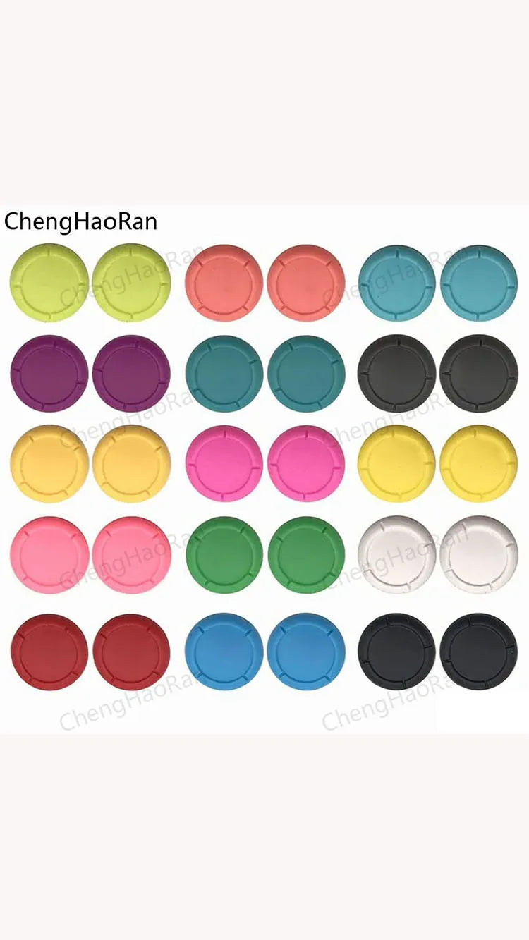2PCS Silicone Rubber Protective Skin Joystick Grips Cap For Switch NS Lite Oled Controller Joy-Con Rocker Cover