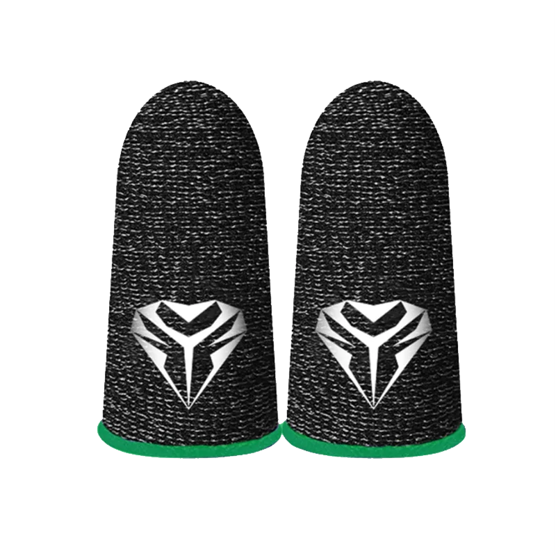 1pair=2pcs Phone Gaming Finger Sleeves Game Hand Controller Gloves Anti Sweat Breathable Seamless Touchscreen Finger Cover
