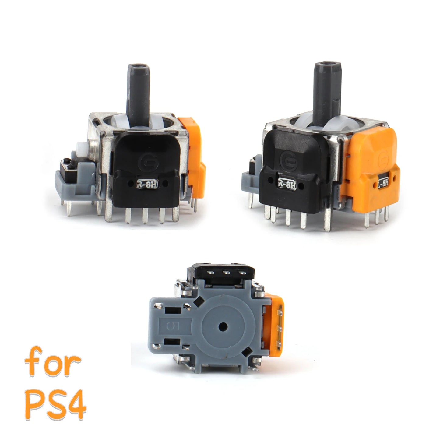 1 Pair Replacement Hall Effect Joystick 3D Analog Joystick for PS5 PS4 Xbox One SX Controller ThumbStick Repair Parts Accessory