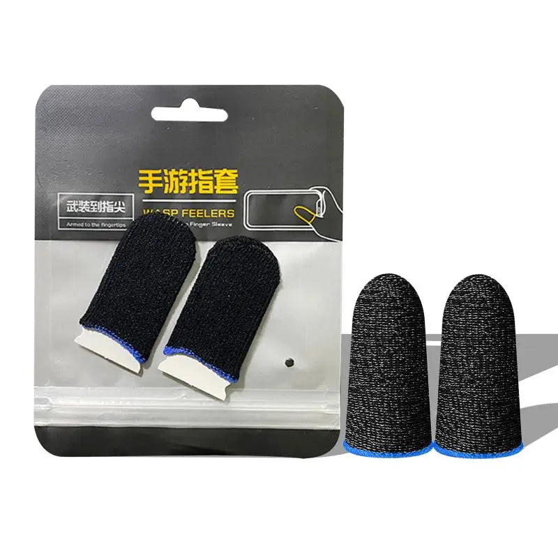 Gaming Finger Sleeve Breathable Fingertips For PUBG Games Anti-Sweat Touch Screen Finger Cots Cover Sensitive Mobile Touch Glove