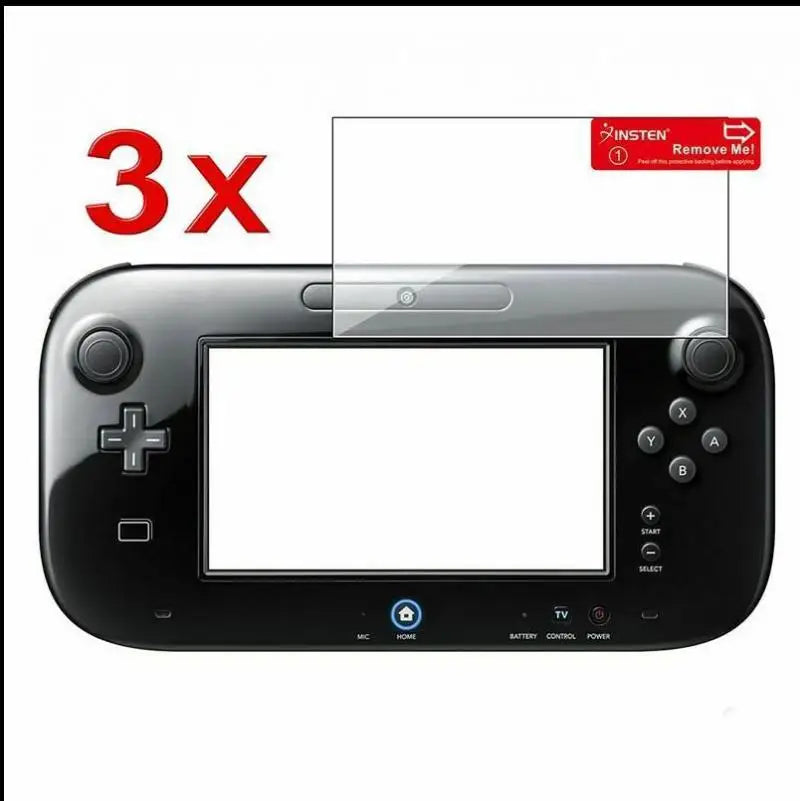 Protective Glass For Wii U Gamepad Tempered Glass Screen ProtectorFor Wii U Glass Accessories Screen Film