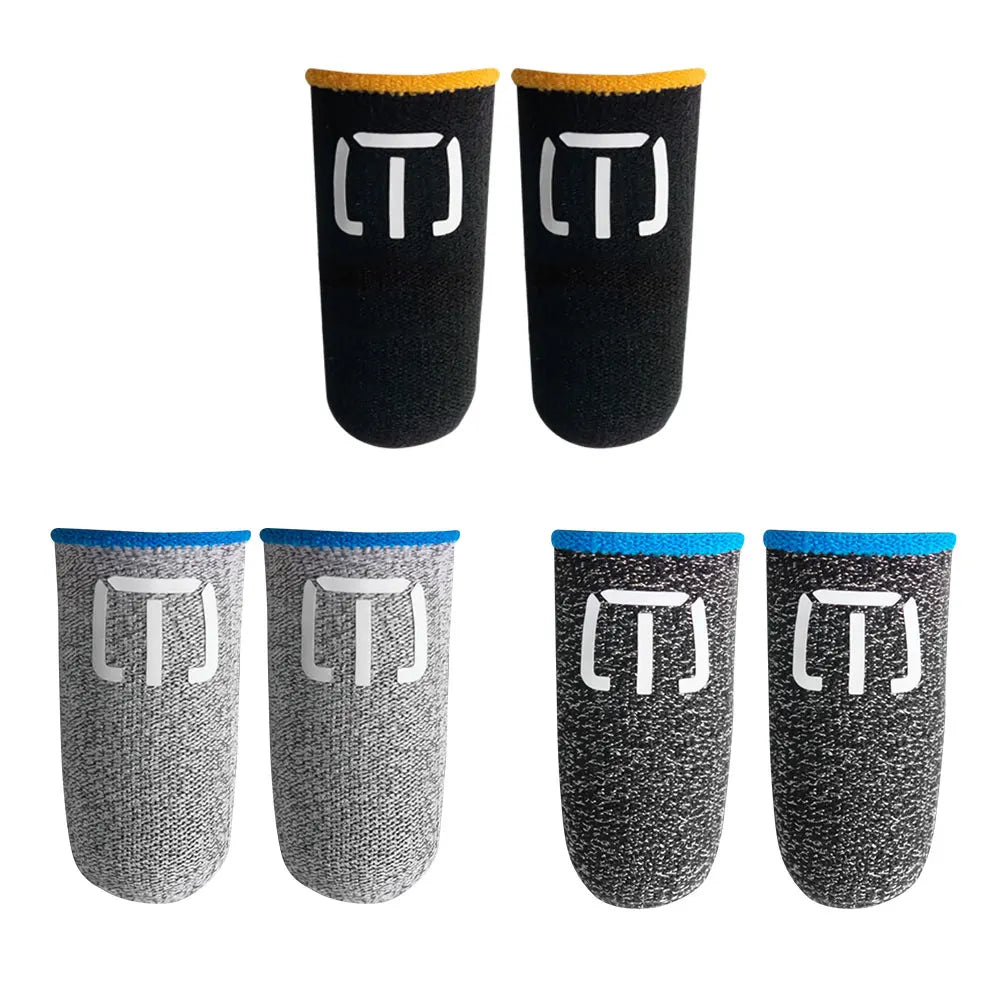 100-10PCS Finger Cover Game Controller For PUBG Sweatproof Anti-slip Fingertip Cover Thumb Gloves For Mobile Game