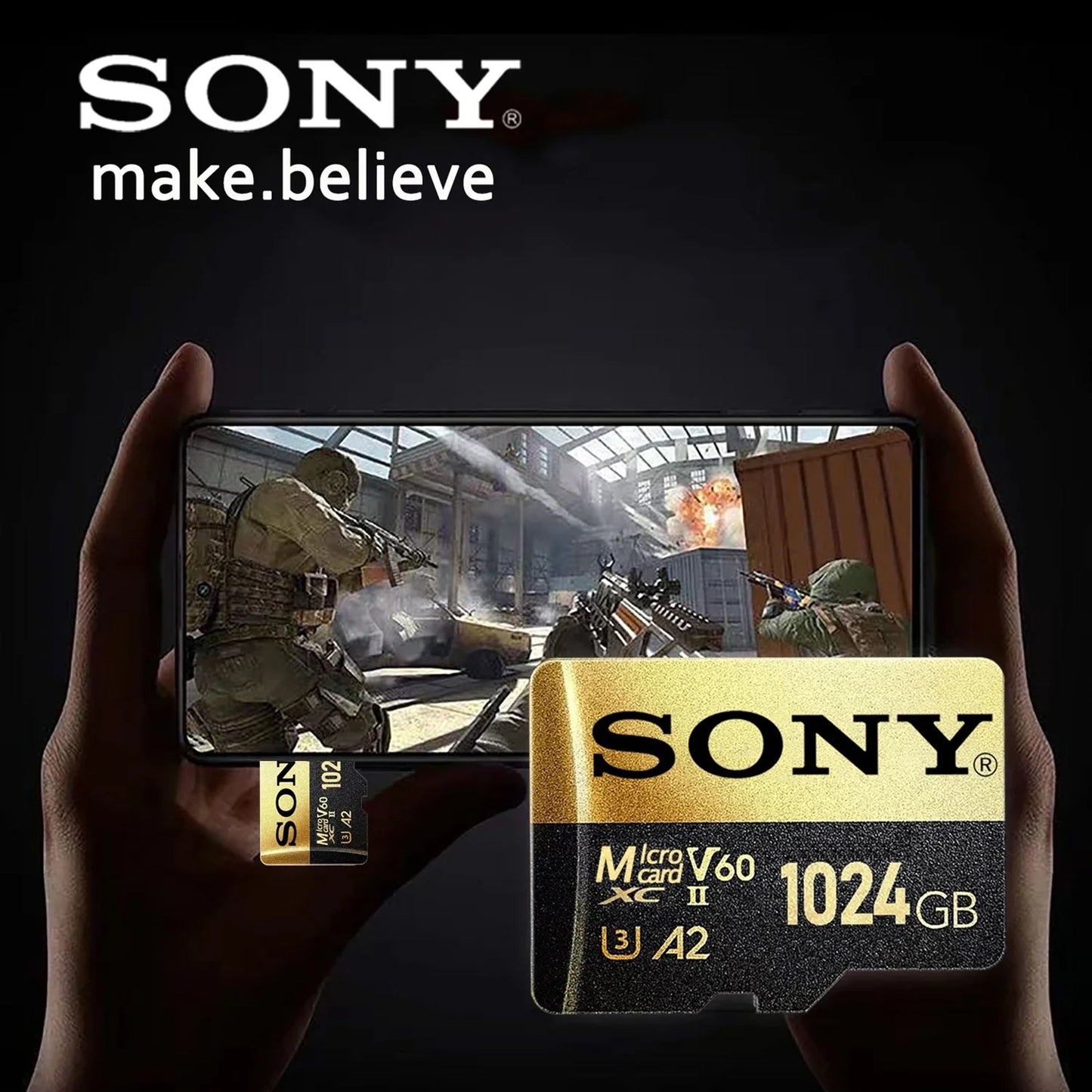SONY 1TB Micro SD Card Memory Card Hight Speed MIni MicroSD Card 1TB 512GB 256GB 128GB SD TF Flash Card For XIaomi Camera PC