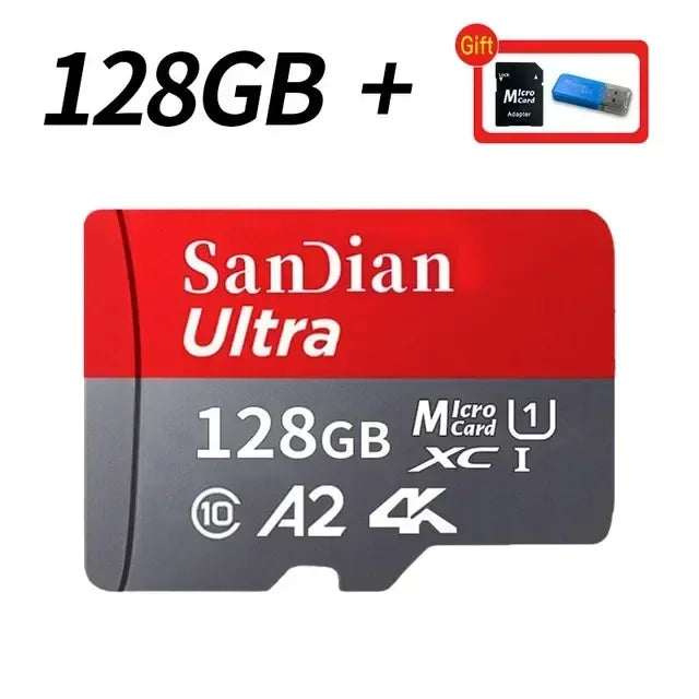 Original Memory Card 512GB 256GB 128GB Flash TF Card Micro TF/SD Cards High Speed Memory Storage Device for PC/Laptop/Phone/MAC
