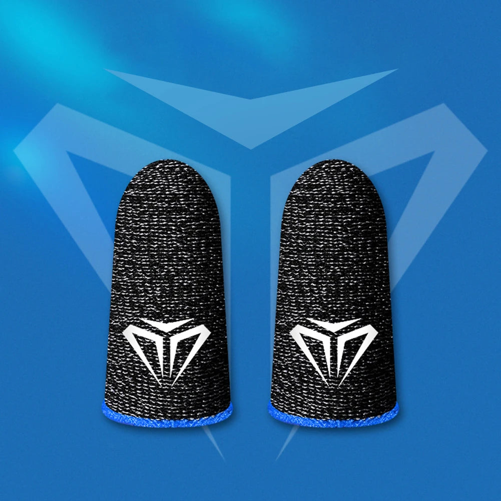 1-5Pairs Mobile Game Fingertip Gloves Sweatproof Anti-slip Gaming Finger Sleeve  for PUBG Breathable Fingertip Cover Thumb Glove