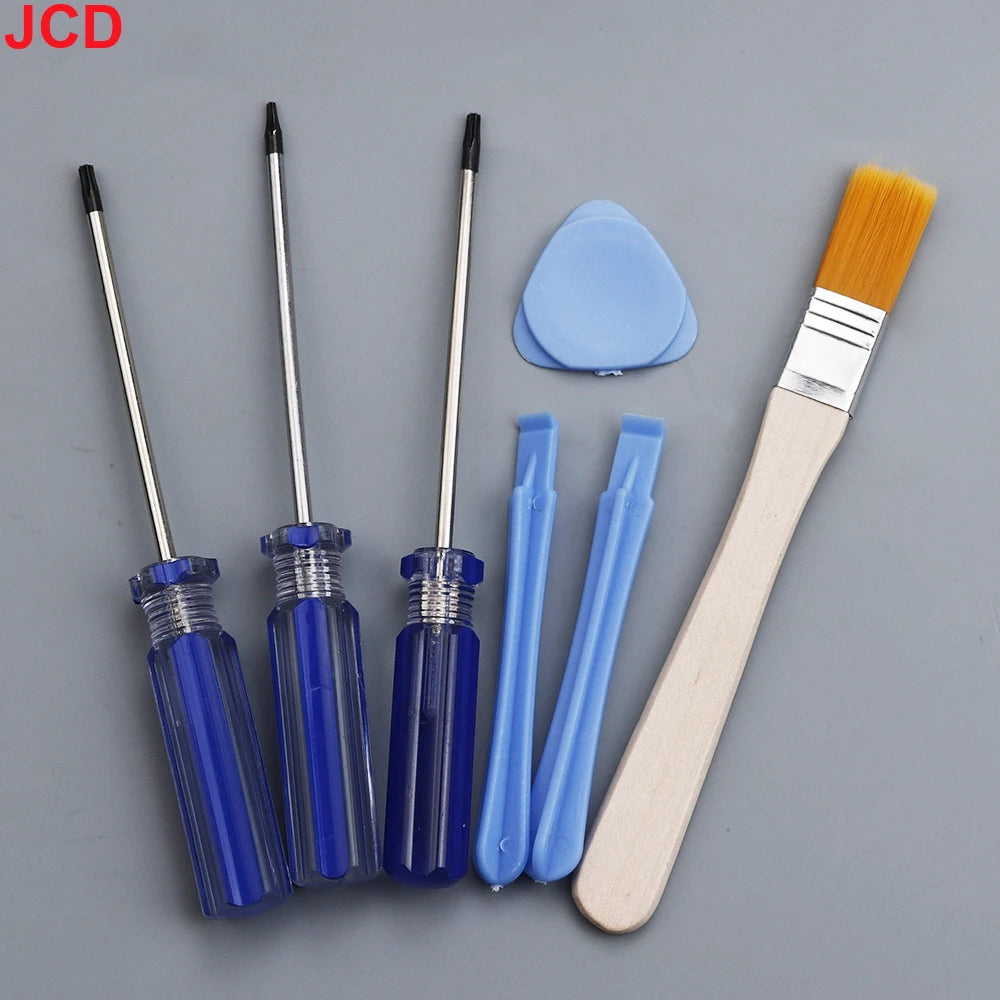 JCD For Xbox One 360 PS3 PS4 PS5 Series Screw Driver Torx T6 T8 T10 Security Screwdriver Tamperproof Hole Repairing Opening Tool