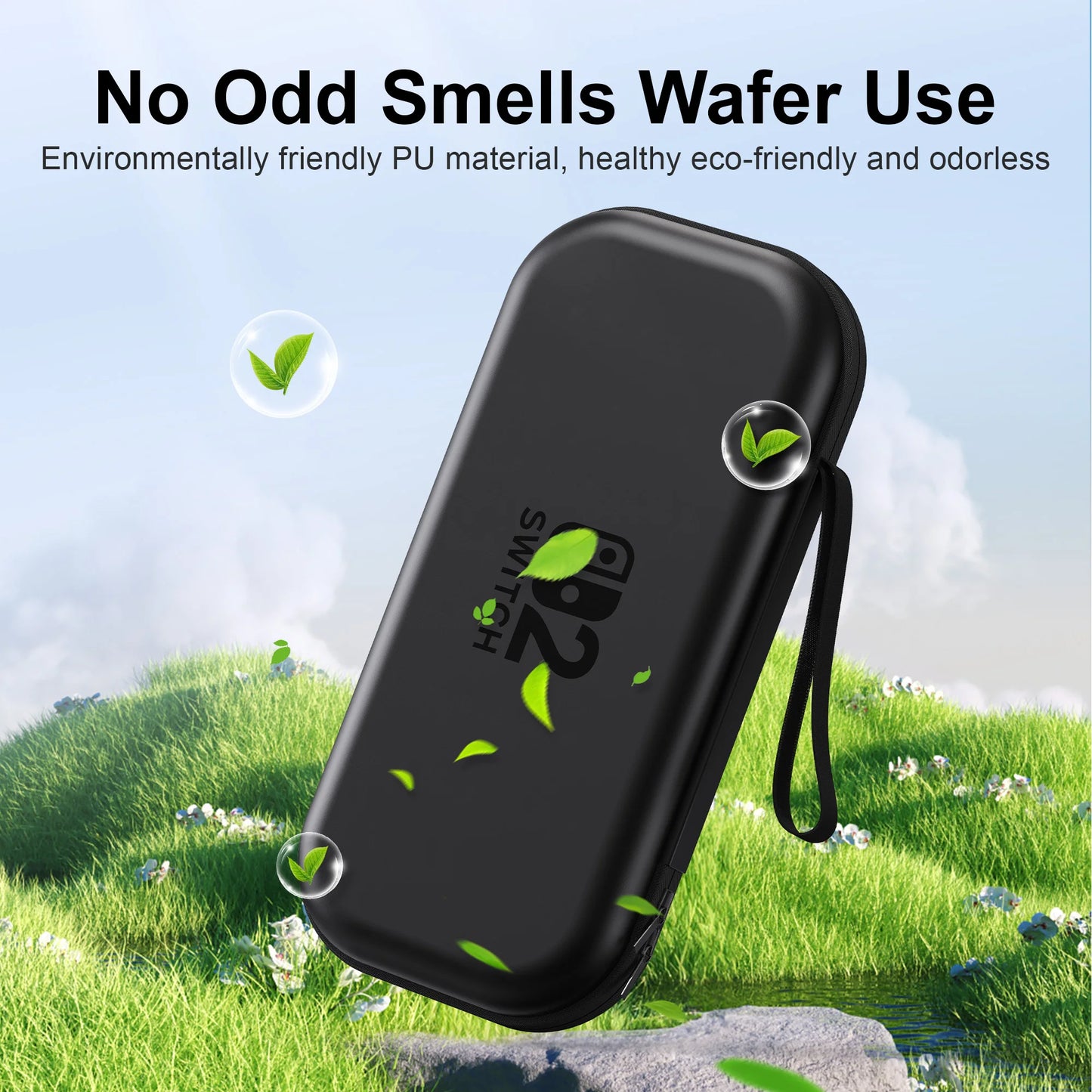 Storage Bag for Nintnedo Switch 2 Portable Hard Carrying Case Shockproof PU Cover for Switch 2 Game Console Accessories