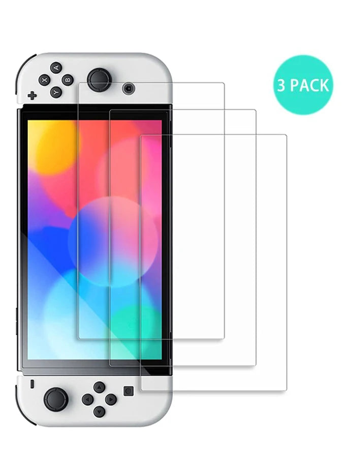 2PCS Protective Glass For Nintend Switch Tempered Glass Screen Protector for Nintendos Switch Oled Lite NS Accessories Film
