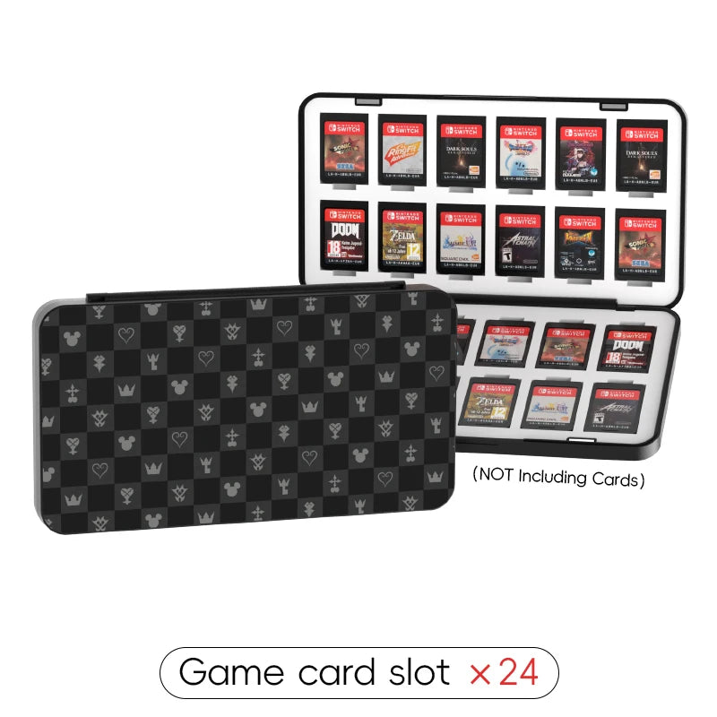 DATA FROG 24 in 1 Game Card Case Protective Holder Hard Shell Game Card Storage Box For Nintendo Switch/Lite/Oled Accessories
