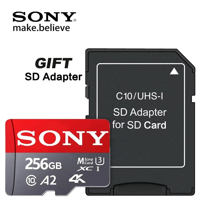 SONY Ultra Micro TF SD Card 1024GB High Speed C10 U3 V30 Memory Card For Drones Cameras SD Card 512GB 256GB 128GB TF Flash Card