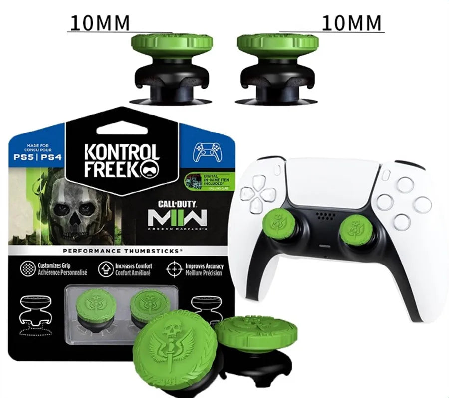 KontrolFreek FPS Freek Galaxy for PS4 High-Rise Analog Stick PS5 Controller | Performance Thumbsticks Game Joystick Silicone Cap