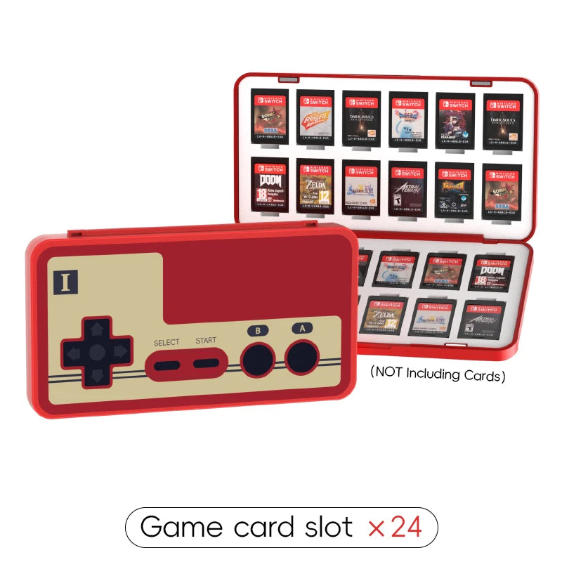 DATA FROG 24 in 1 Game Card Case Protective Holder Hard Shell Game Card Storage Box For Nintendo Switch/Lite/Oled Accessories