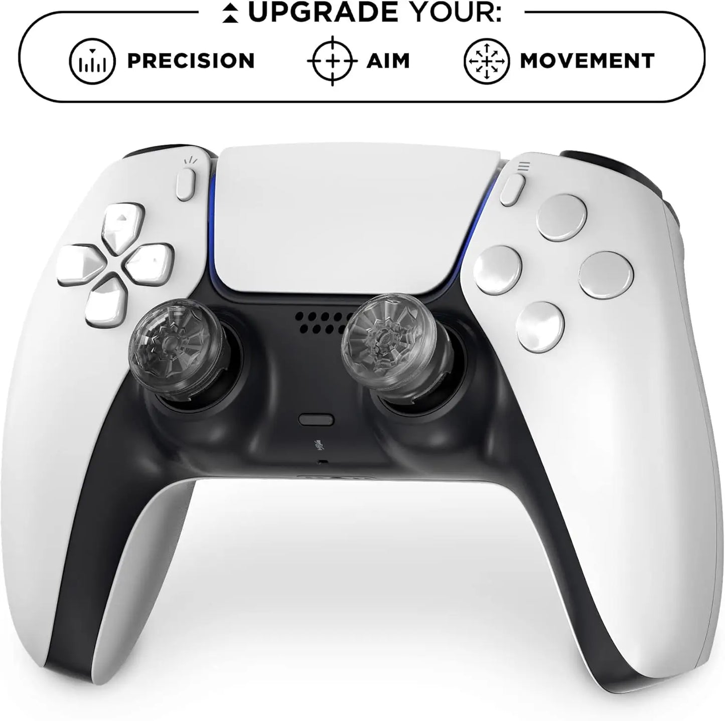 KontrolFreek FPS Freek Galaxy for PS4 High-Rise Analog Stick PS5 Controller | Performance Thumbsticks Game Joystick Silicone Cap