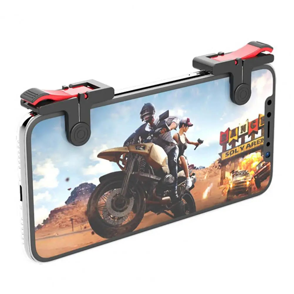 1 Pair D9 Plastic Mobile Phone Holder Gaming Triggers Game Controllers Gamepad for PUBG mobile