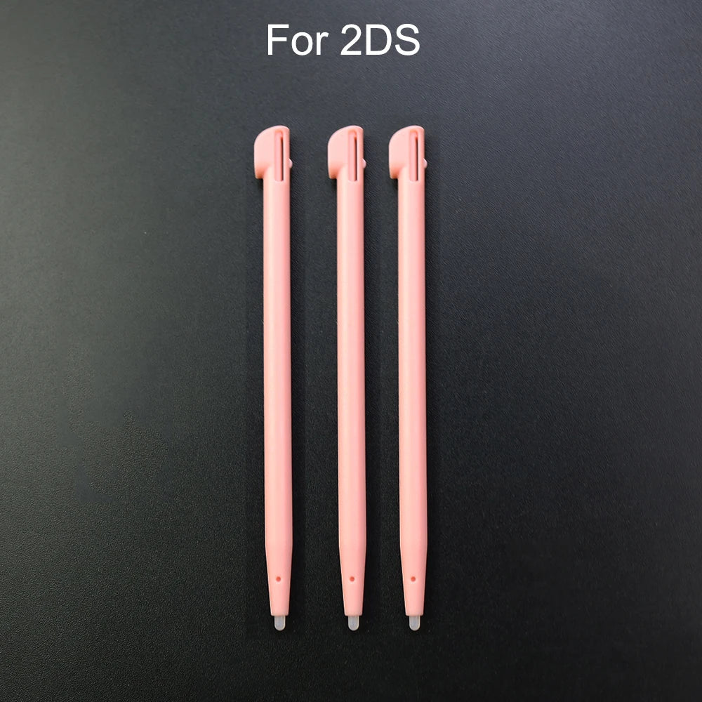 3PCS Plastic Stylus Touch Screen Metal Telescopic Stylus Pen for Nintendo 3DS XLNDSI NDSL NDS New 2DS XL LL 2DS 3DS