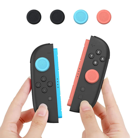 4pcs Soft Silicone Joystick Thumb Grips Protector Rocker Cap for Switch 2 Joy Con Controller Video Game Accessories