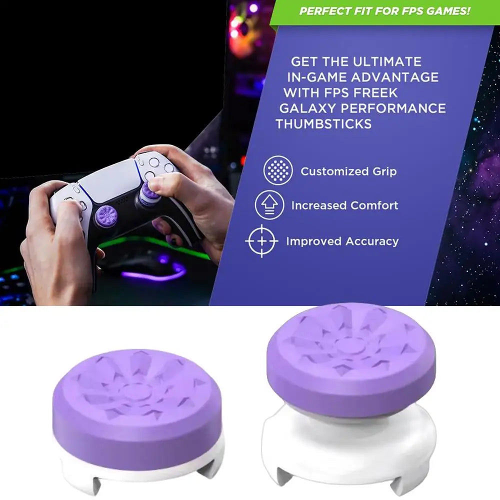 2pcs Video Games Silicone Thumb Grip for Ps5 ps4 For Playstation 5 Joystick Booster Caps Video Game Controller Accessories