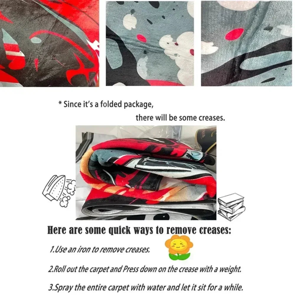 Xbox Gaming Carpet Living Room Washable Floor Lounge Large Area Non-Slip Carpet Teen Boy Girl Room Decoration Rug