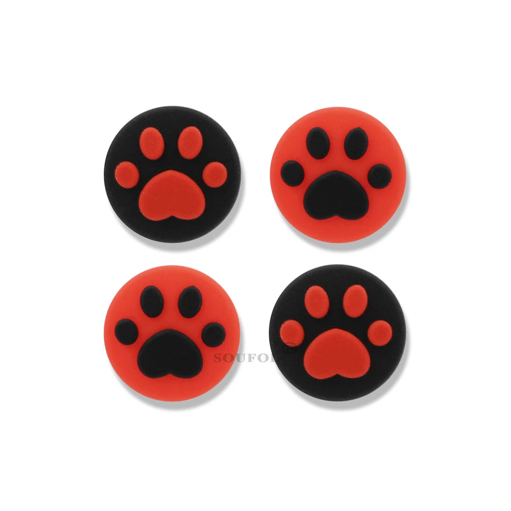 4pcs Silicone Soft Thumb Stick Grip Cap Joystick Cover For Psvita PS Vita PSV 1000 Fat/2000 Slim Protector Case Game Accessories