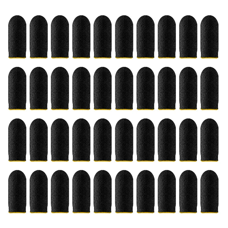 20/40pcs Game Fingertip Gloves For PUBG Mobile Games Touch Screen Finger Cover Sweatproof Anti-slip Touch Screen Finger Gloves