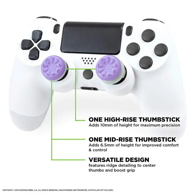 2pcs Video Games Silicone Thumb Grip for Ps5 ps4 For Playstation 5 Joystick Booster Caps Video Game Controller Accessories