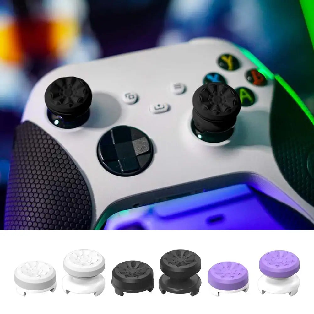 2pcs Video Games Silicone Thumb Grip for Ps5 ps4 For Playstation 5 Joystick Booster Caps Video Game Controller Accessories