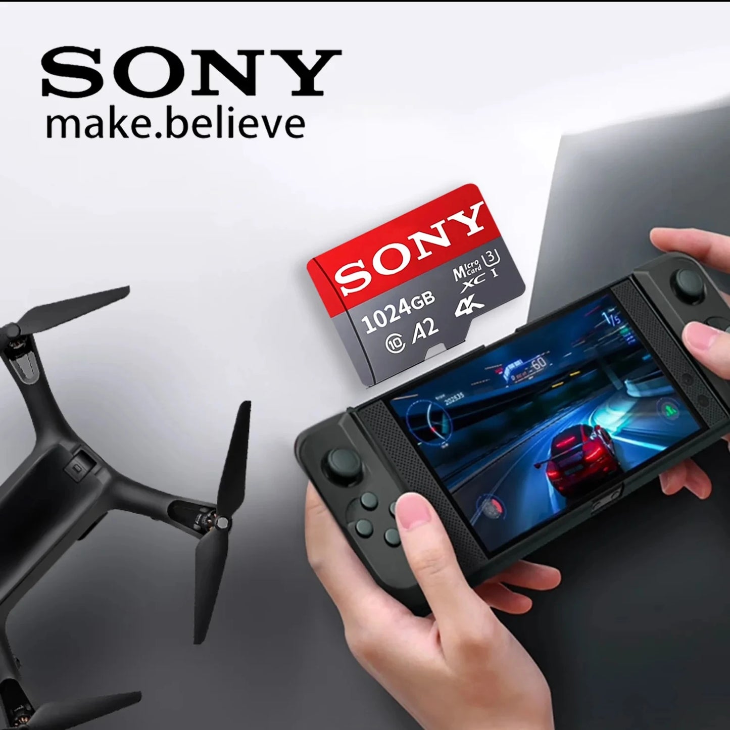Sony Memory Card 1TB 512GB Micro SD TF 128GB 256GB U3 A2 Micro SD 64GB 170Mb Reading Speed Class 10 Flash Micro Card For Phone