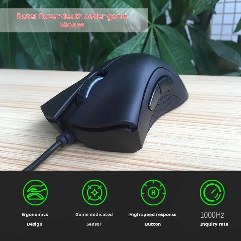 Mouse RazerPurgatory Viper Standard Edition 6400DPI Wired Gaming Mouse Brand Merchandise Birthday Gift Graduation Gift Wholesale