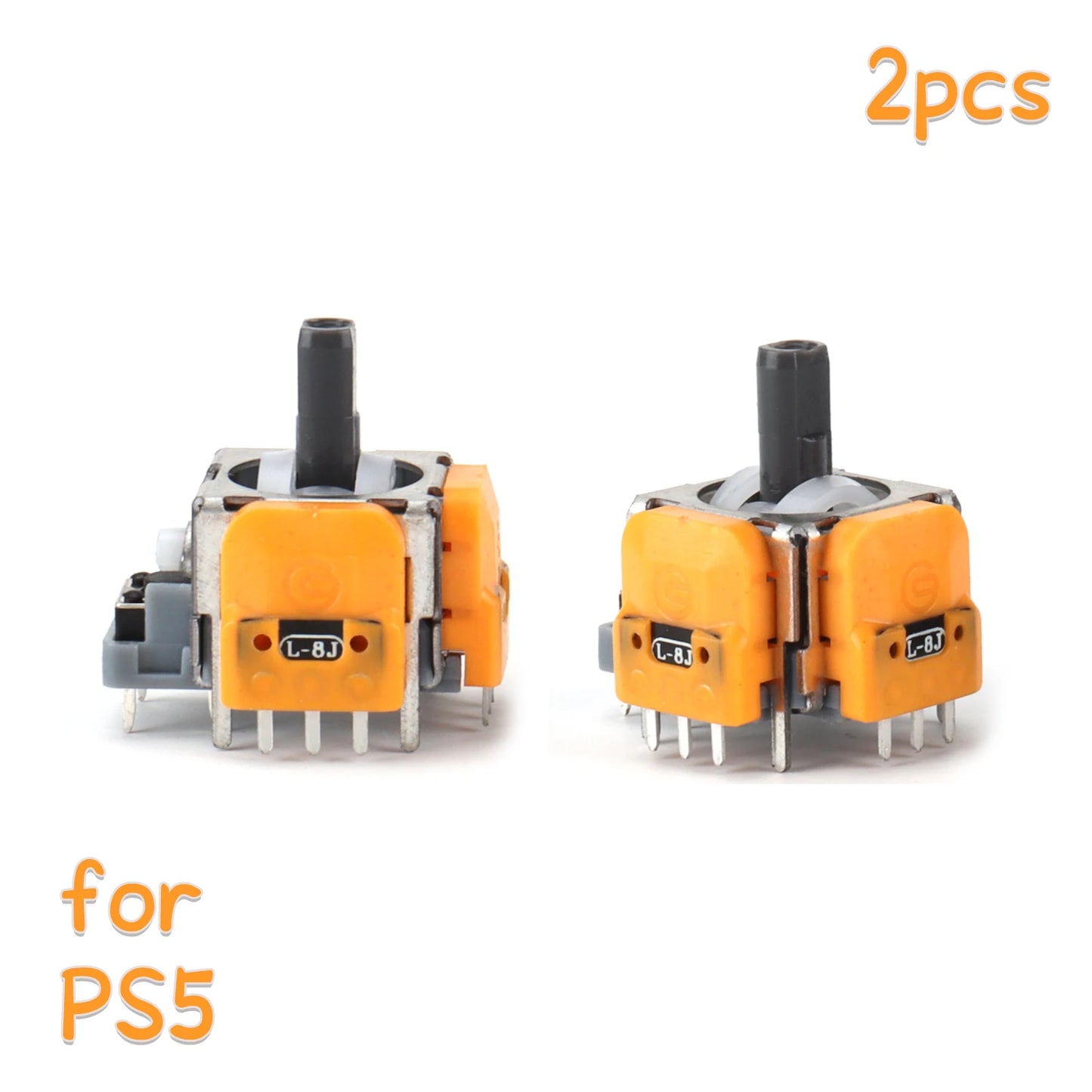 1 Pair Replacement Hall Effect Joystick 3D Analog Joystick for PS5 PS4 Xbox One SX Controller ThumbStick Repair Parts Accessory