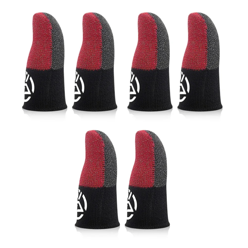 1-20Pairs Mobile Finger Sleeve Breathable Thumb Gloves Sweatproof Anti Slip Touch Screen Controller Finger Cover for PUBG Game