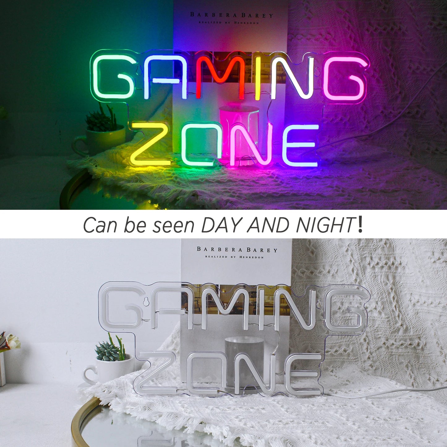Game Room Neon Sign Led Lights Up Sign Home Gaming Lighting For Men Cave Game Room Party Birthday Bedroom Decoration Light Gifts