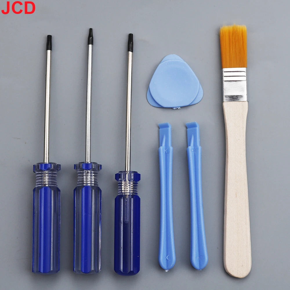 JCD For Xbox One 360 PS3 PS4 PS5 Series Screw Driver Torx T6 T8 T10 Security Screwdriver Tamperproof Hole Repairing Opening Tool